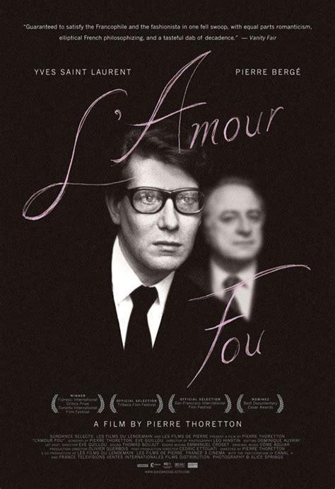 yves saint laurent l amour fou